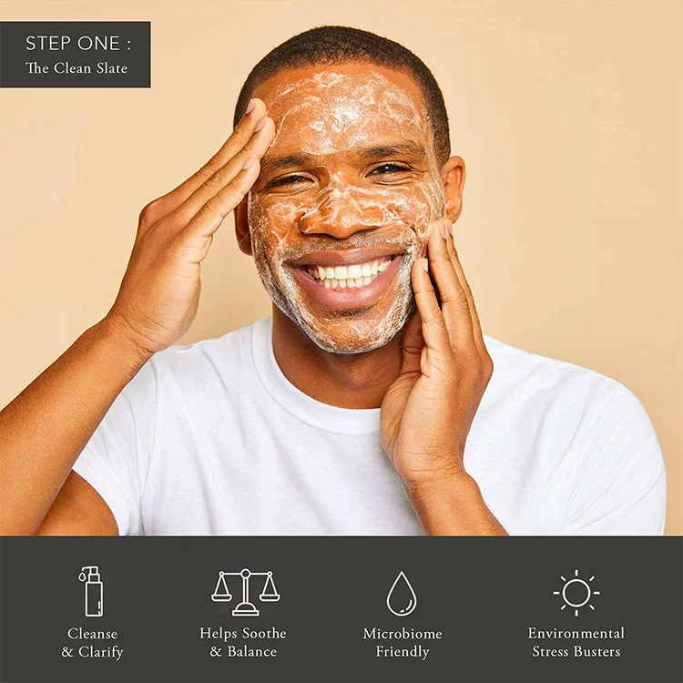 Logo Customization Skin Care Professional Skincare Mens Face Whitening Private Label Skincare Care Set Men Grooming Care Kit