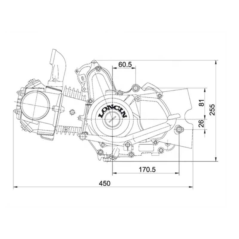 CQJB motorbike engines turbo bike engine 120cc 70cc engine scooter