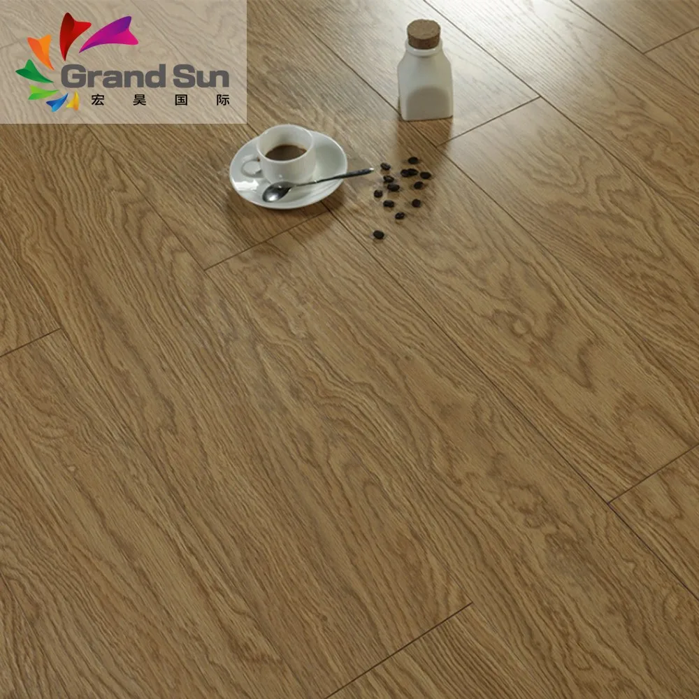 Simple Color Flooring laminate 2216 Ac4 HDF Water Resistance Parquet With Best Price