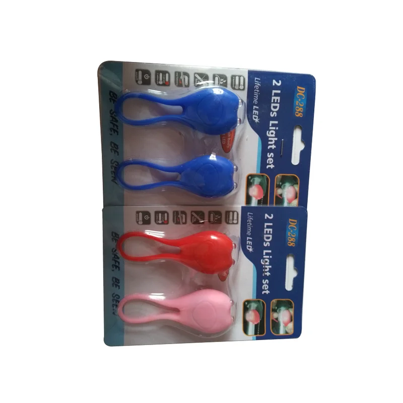 
safety anti-theft alarm handlebar light mini led bicycle light front and rear 