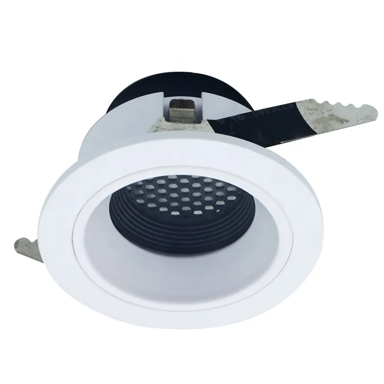 Modern white Retrofit Fitting Frame Parts Anti Glare Recessed Trimless Spot led Light Housing