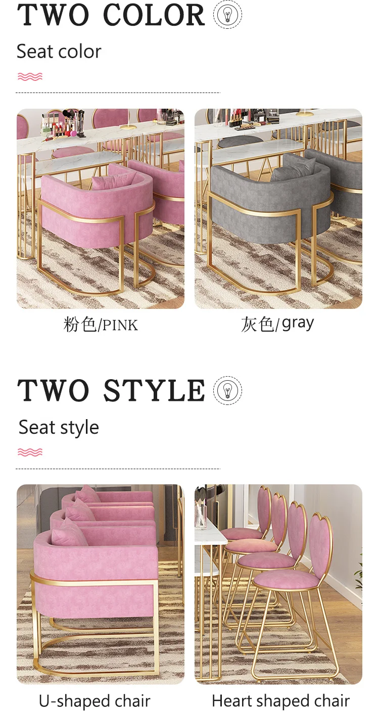 Factory Popular Modern New Design Product Manicure Table Multi-function Nail Salon Furniture With Various Colors And Good Price