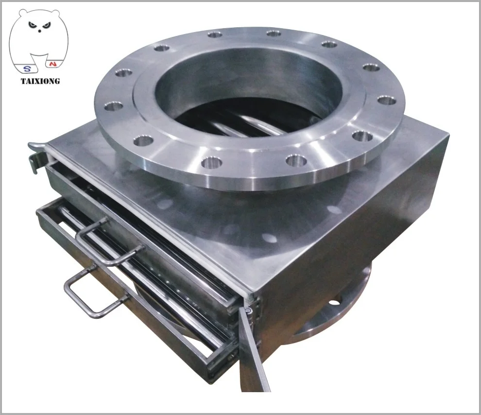 High Intensity Magnetic Separator Drum Type For Iron Removing From Powder