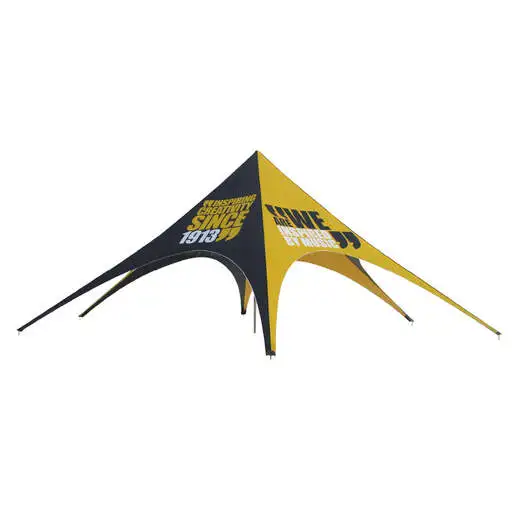 Customized Star Tents For Events With Single or Double Peaks Spider Tent