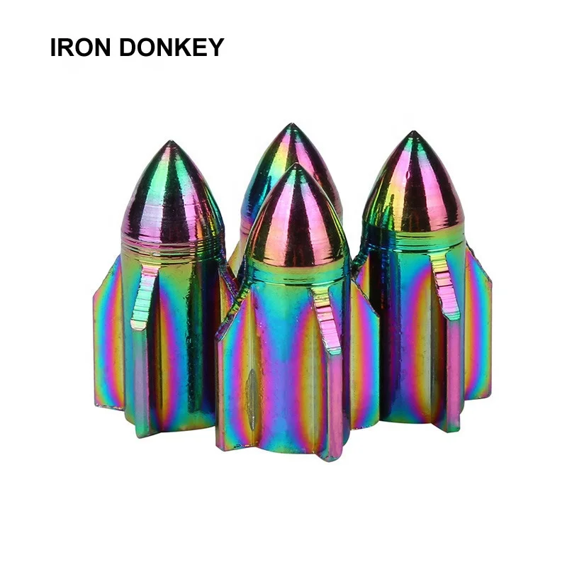 Универсальный титановый шиномонтажный насадка IRONDONKEY водонепроницаемая Пыленепроницаемая для автомобилей внедорожников мотоциклов велосипедов аксессуары