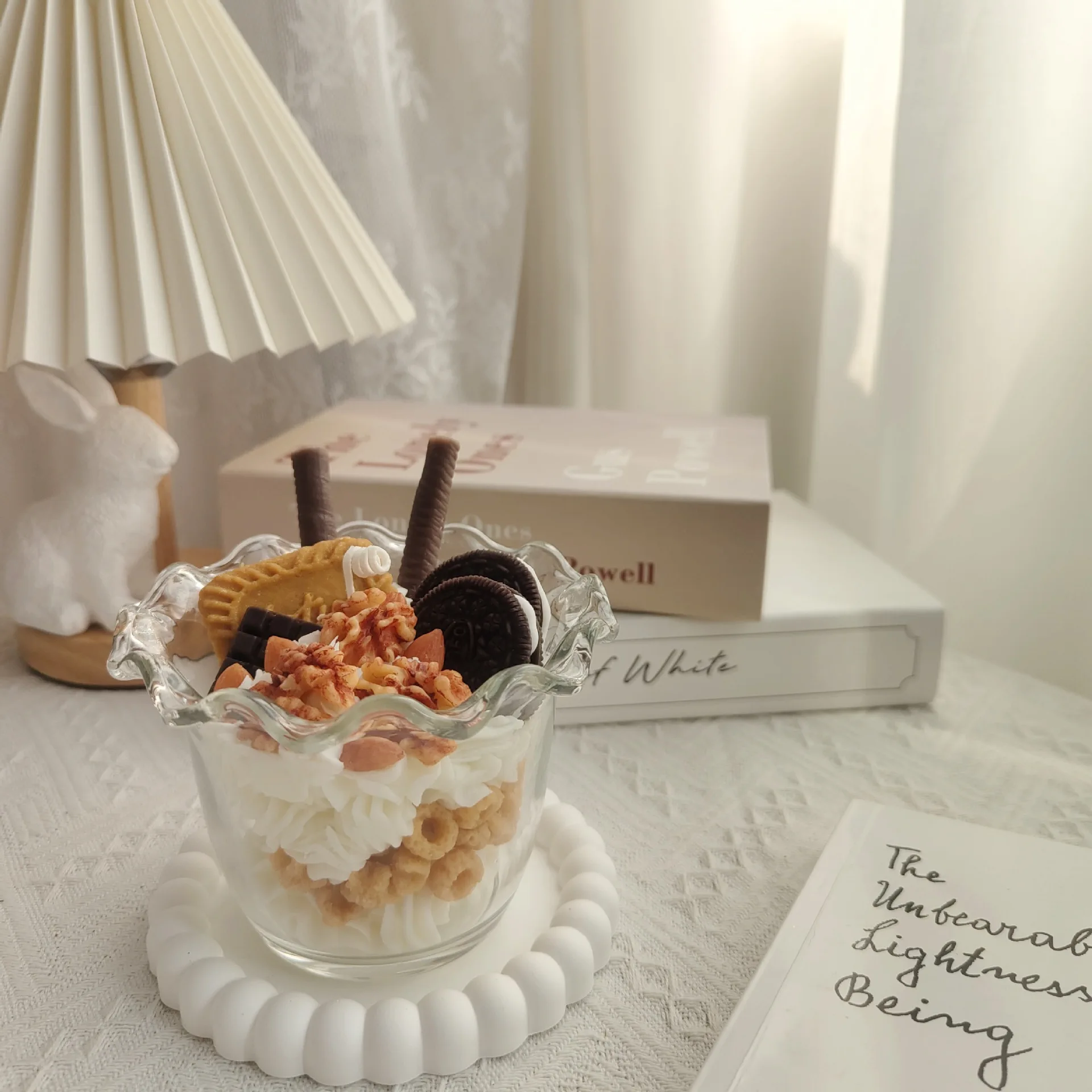Ice Cream Blueberry Ins Fruit Dessert Scented Candle