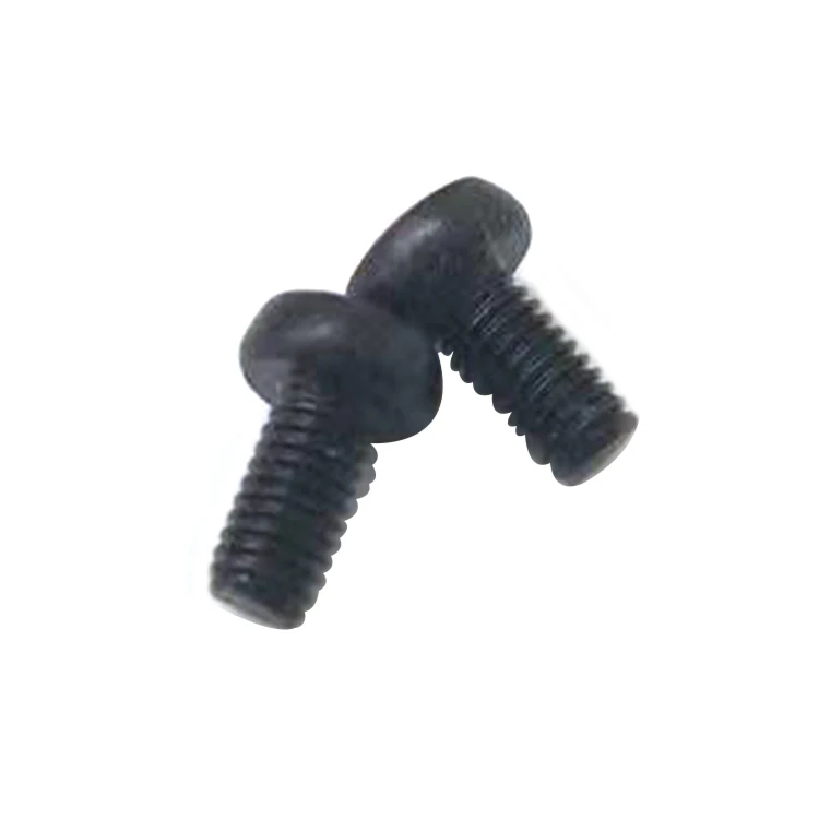 Stainless Steel Oxide Button Head Thumb Screws Black Security Screws Torx