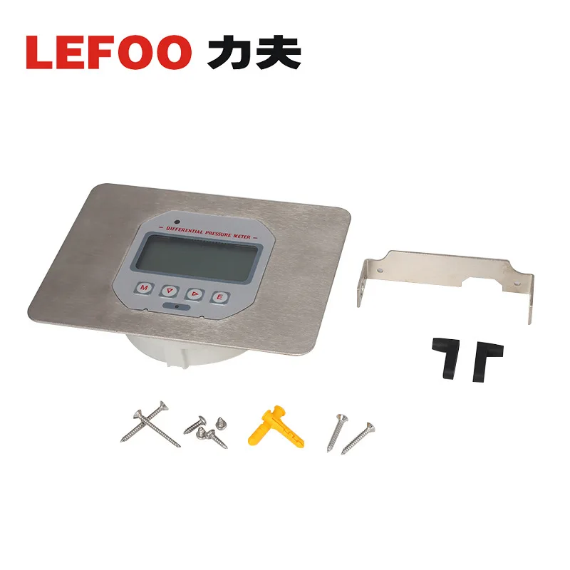 LEFOO LFM3 LCD Air Differential Pressure Transmitter  Digital pressure gauge