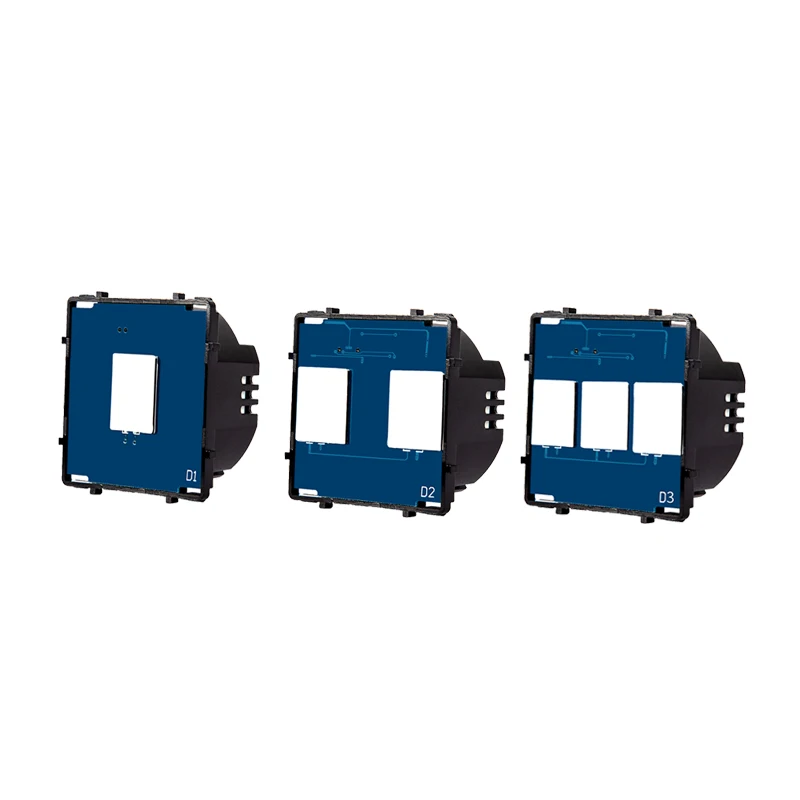 Bingoelec EU 1 2 3 Gang Wi-Fi пульт дистанционного управления умный настенный сенсорный выключатель света функциональные части ключа модульные