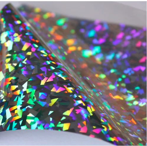 
2019 Hot Sale Color Hologram Iridescent Heat Transfer Film Vinyl 
