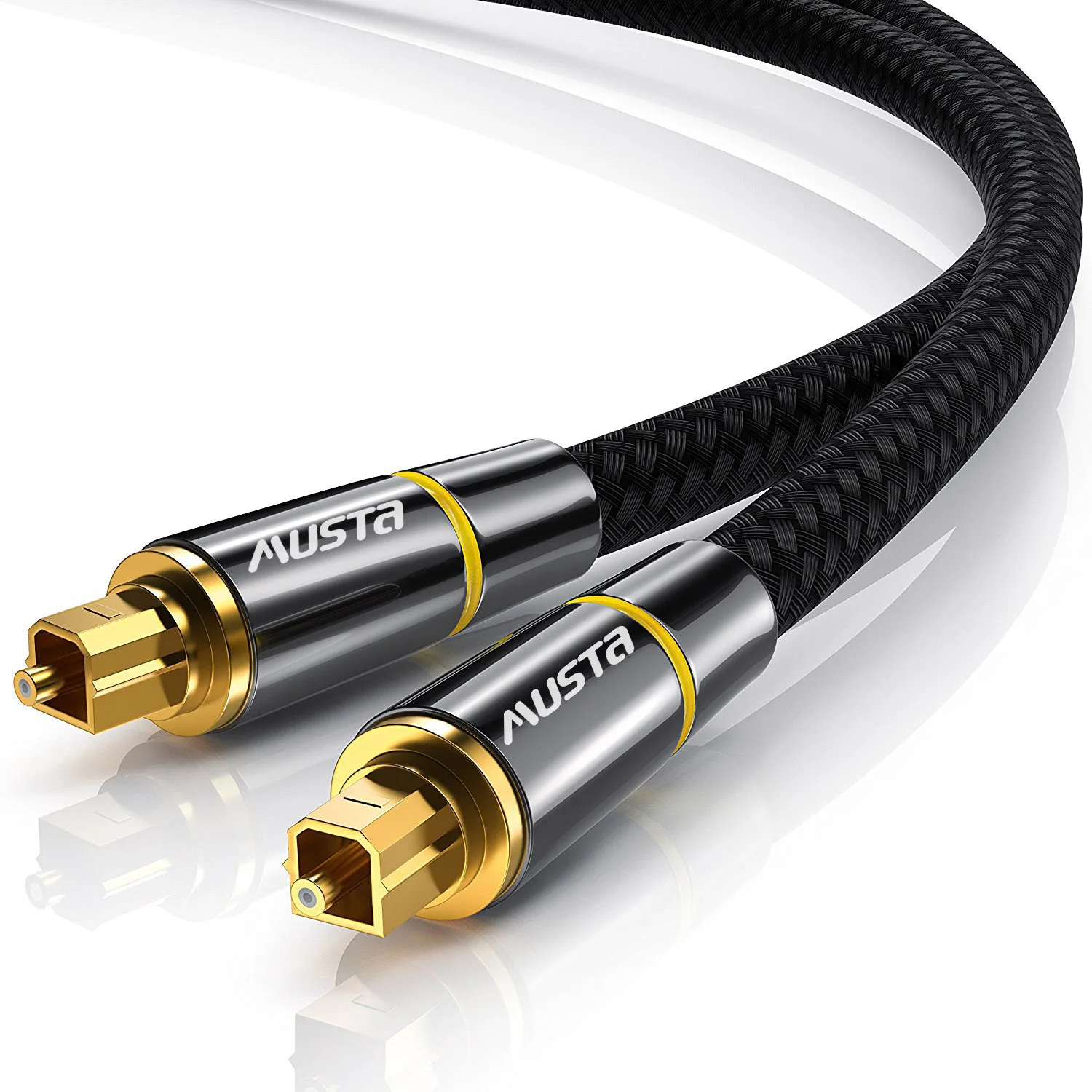 Digital toslink optical audio cable male to male toslink optical cable SPDIF output 5.1 channels fiber optic cable internet