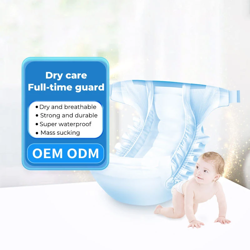 Wholesale of 50pcs/bag of high-quality and affordable baby diapers