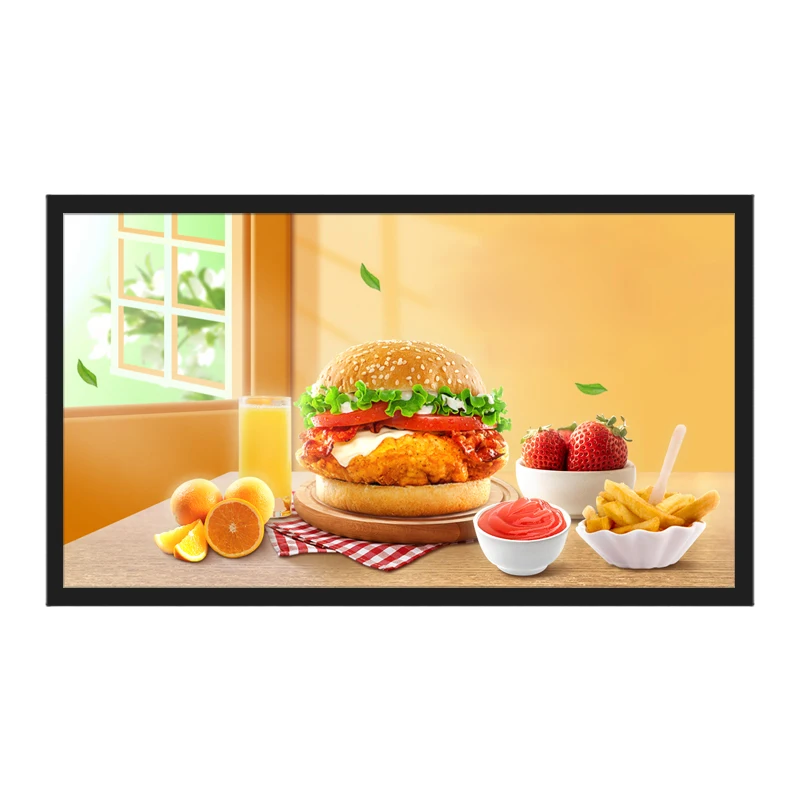 Commercial TV Display LCD Multimedia Vertical Screen Ultra-thin Network Advertising Machine Elevator 19/32/42/55/65 Inch 6mm