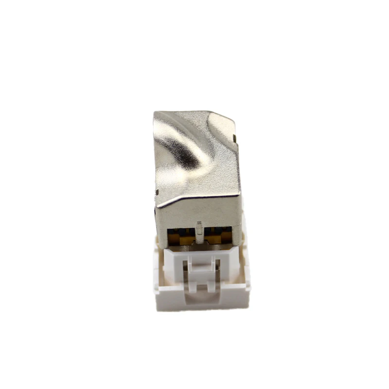 ABS Best Quality Promotional RJ45  FTP Zinc Alloy RJ45 8P8 CCat6A Keystone Jack Wall Coupler