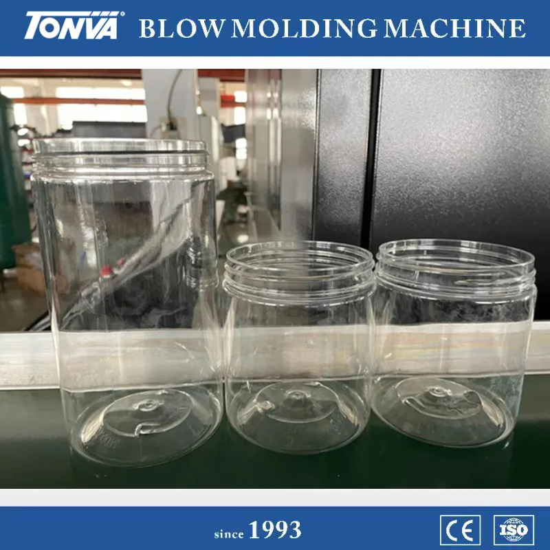Good Price Hand Feeding PET Preforms Stretch Blow Molding Machine for Making 200ml Body Lotion Jar