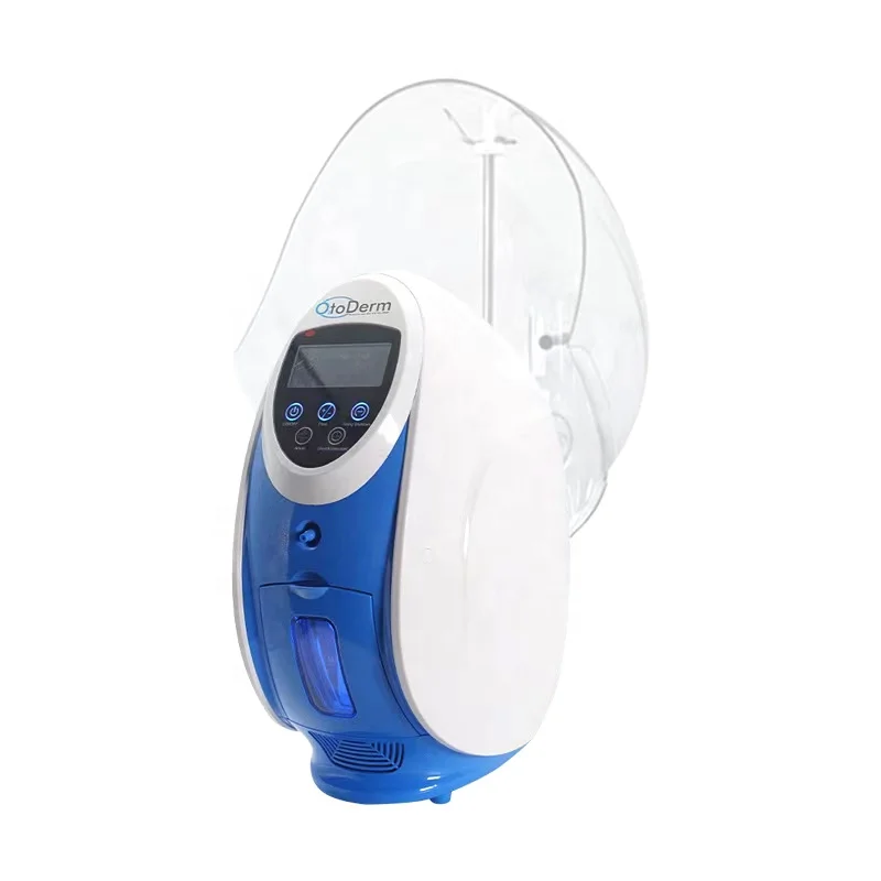 Oxigen Spray Therapy Mask Skin Care Facial Equipment O2toderm Oxygen Therapy Jet Peel Dome Facial Machine