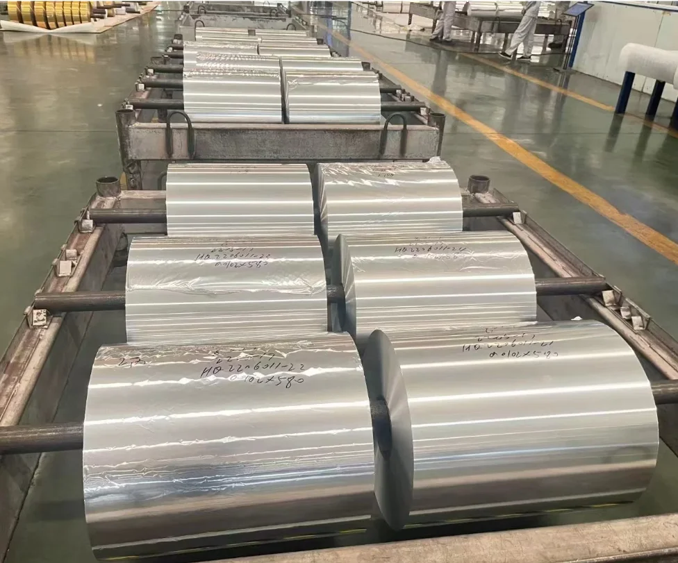Manufacturers Price 8011 15/17Micron  30cm Aluminium Foil Jumbo Roll Material Aluminum Foil Aluminum Coil