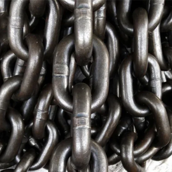 JUREN Factory Alloy Steel Customized Model Black Oxide  Lift G70 G80 G100 Welded Lifting  Chain