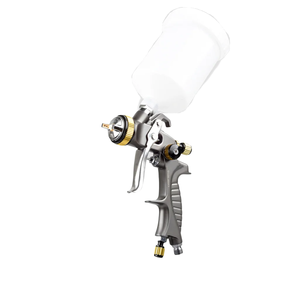 HVLP Air Spray Gun 1.4mm Nozzle 600ml Capacity Paint Spraying Suitable for Refurbishment Car Paint Restoration Wood Furniture