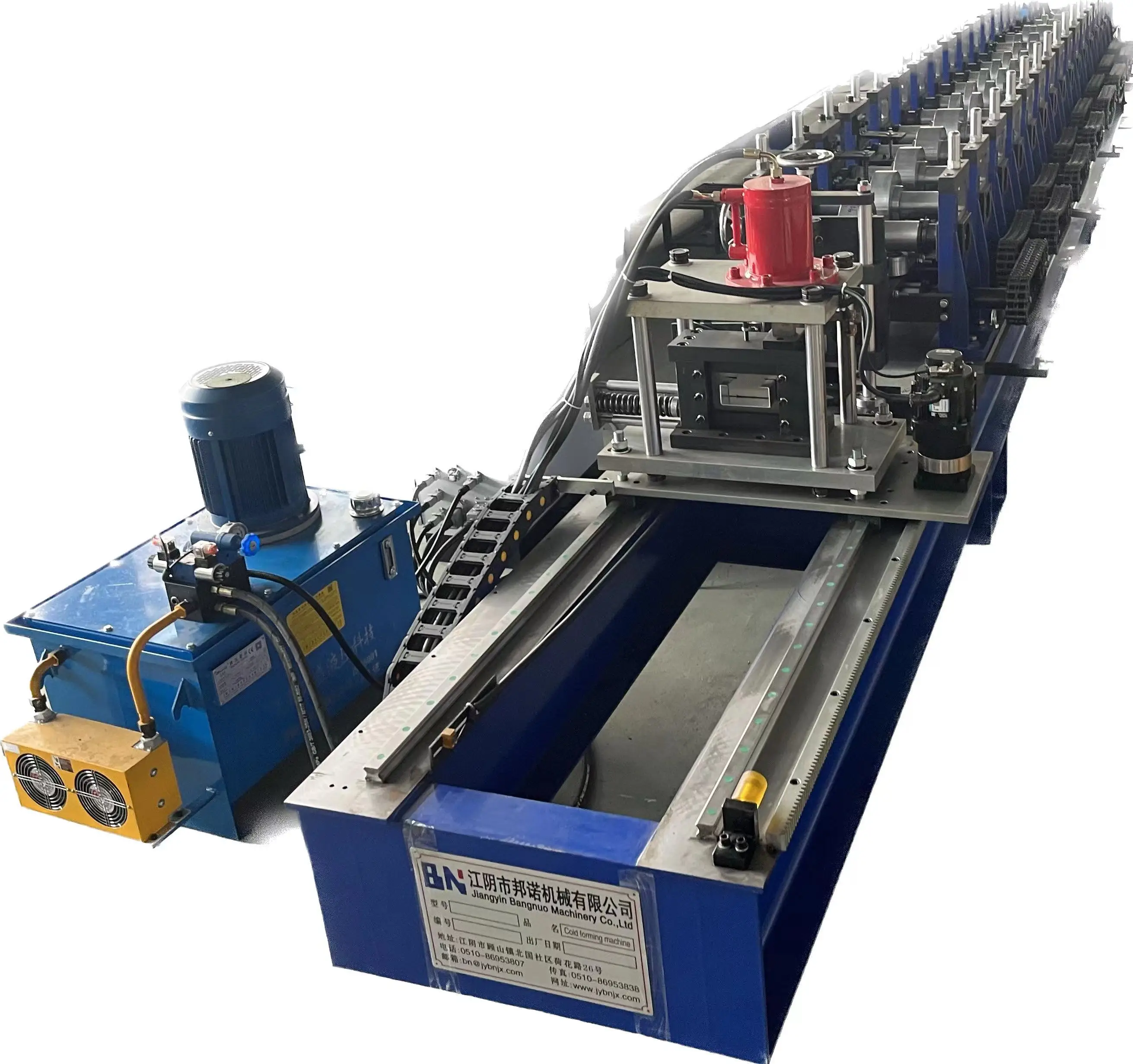 2023 best Chinese manufacturer Automatic C Purlin Interchange Steel Profile Cold Roll Forming Machine