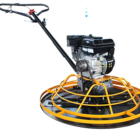 Floor machine Four crosses of solid cast steel walk behind polishing machine concrete power troweling machine power trowel