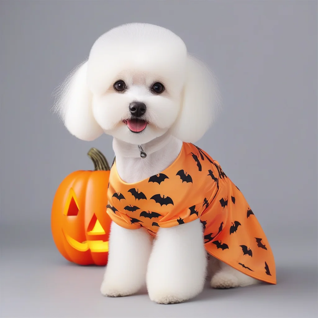 Wholesale New pumpkin Festival Cosplay Pet Cosplay Costumes Cute Halloween Dog clothes with hat Funny Party