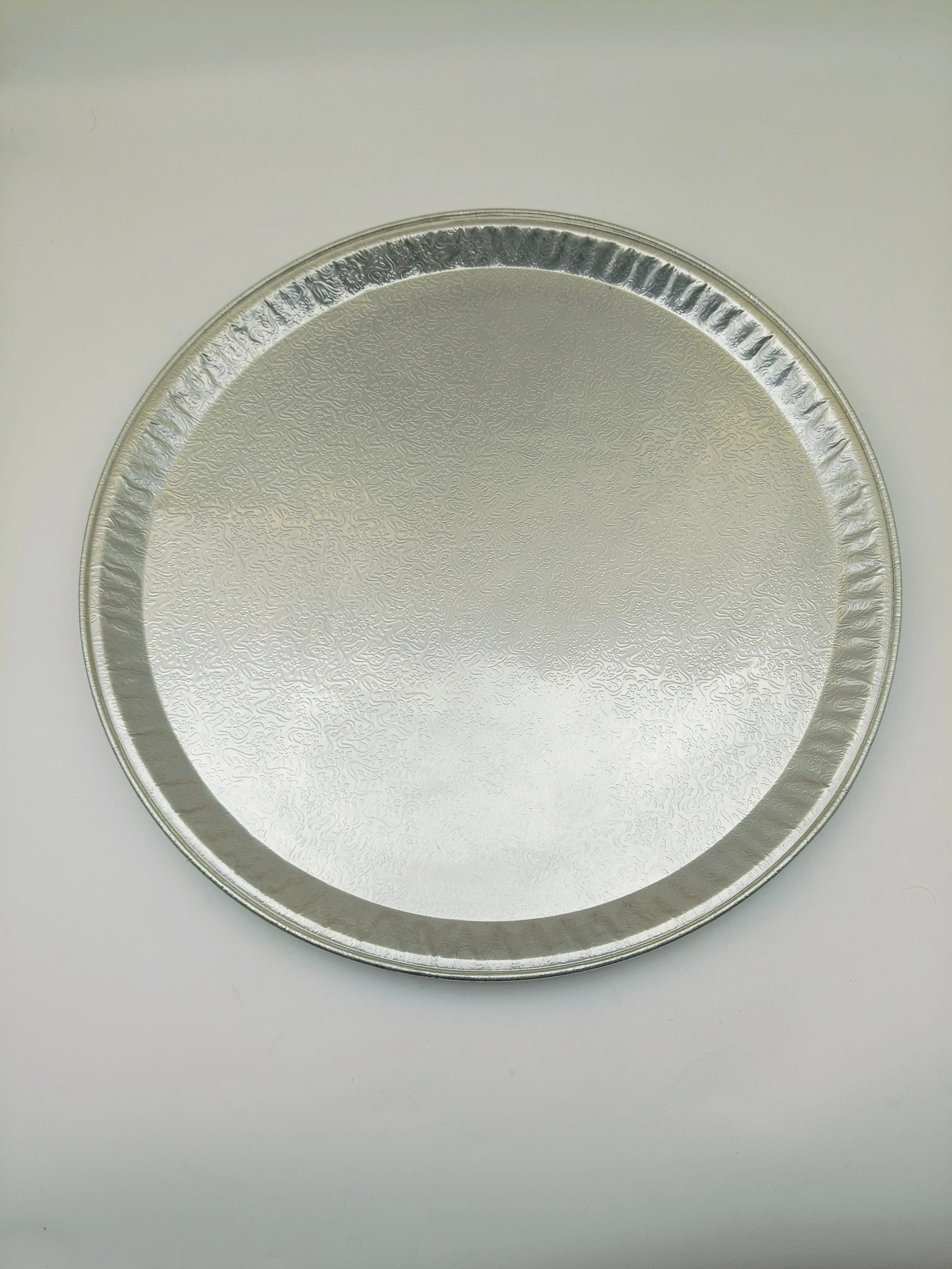 12 16 18 inch large and big smart pizza pans aluminum foil round pan high quality for pizza vending machine
