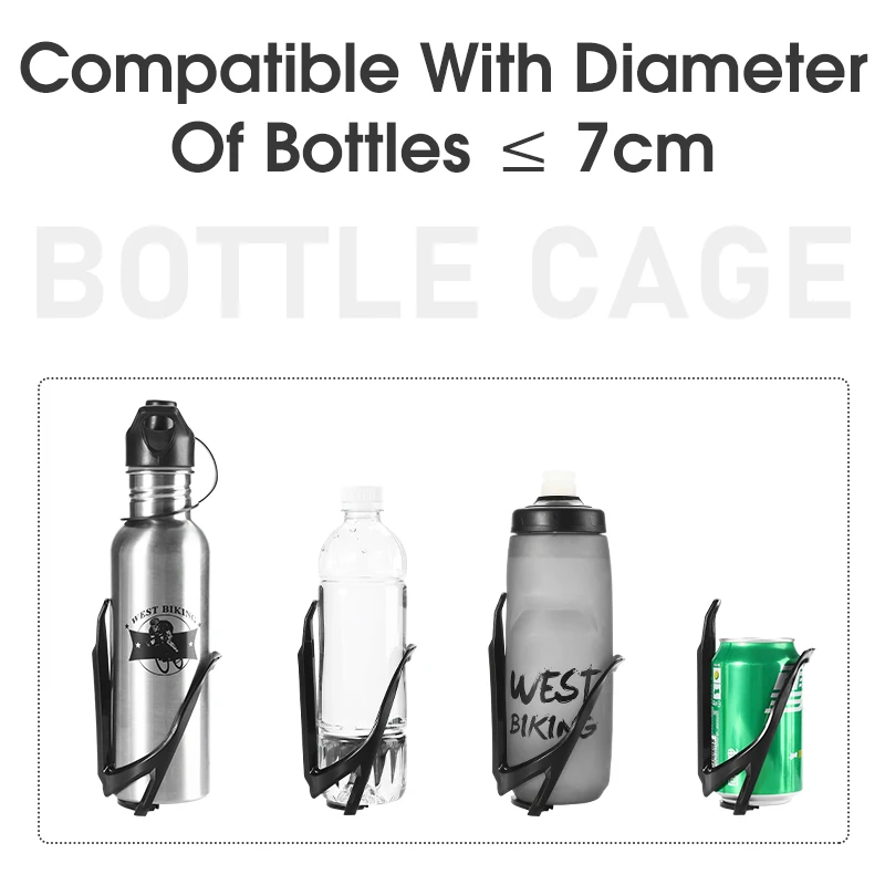 Многоцветная велосипедная клетка для велосипедной бутылки