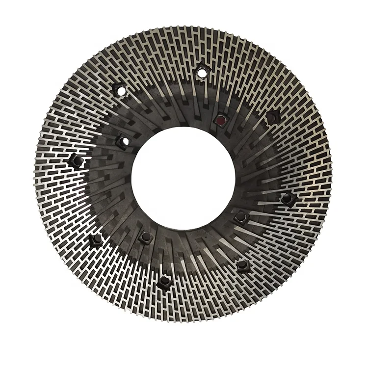 Custom Wholesale  Double Disk Refiners Disc Refiner Plate for Paper Machine