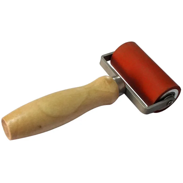 Manual Operation Two Inch Roofing Silicon Seam Roller Stainless Steel Single Silicon Bubble Seam Roller