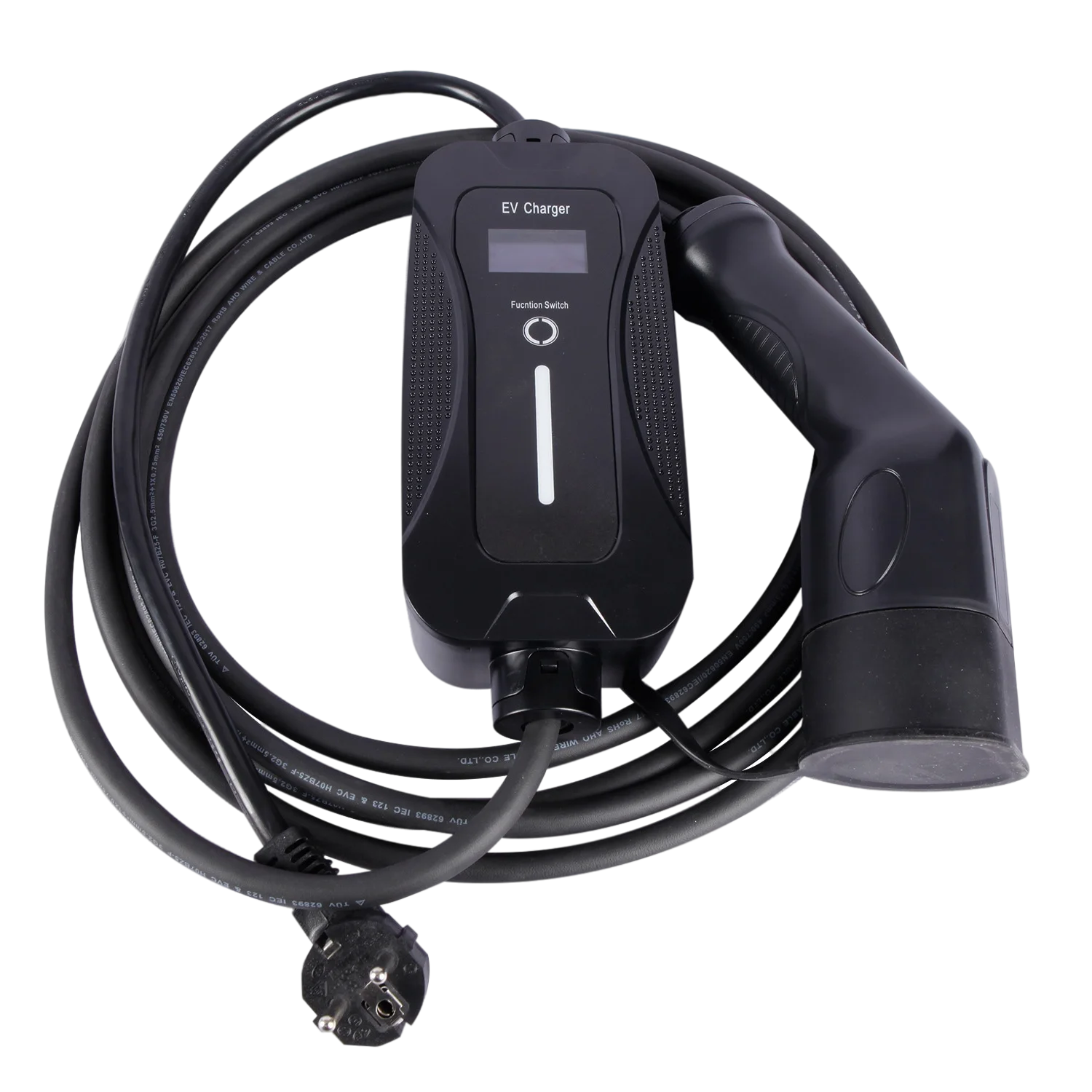 Factory Supply European Standard Mode2 Fast Charger Ev Long Cable Charging Station