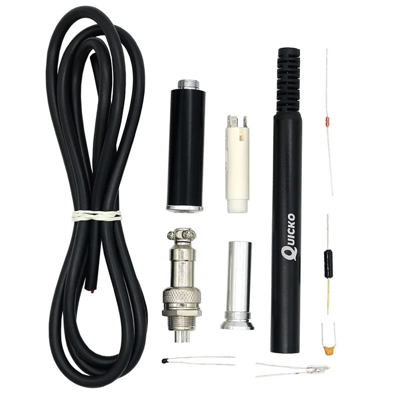 New M8 Alloy Soldering Metal Soldering Handle DIY Set STM32/STC OLED/LED T12 Digital Controller Electric Soldering Irons