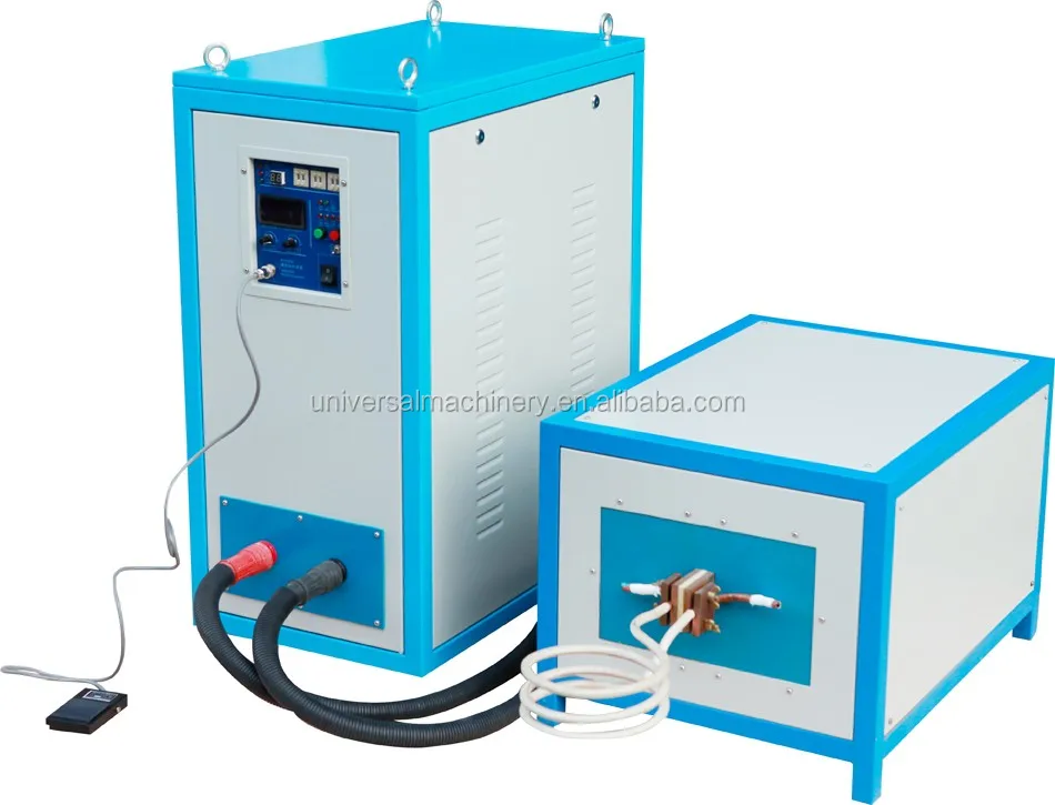 IGBT 100% Duty portable precious metal Industrial Melting Furnace for gold silver copper
