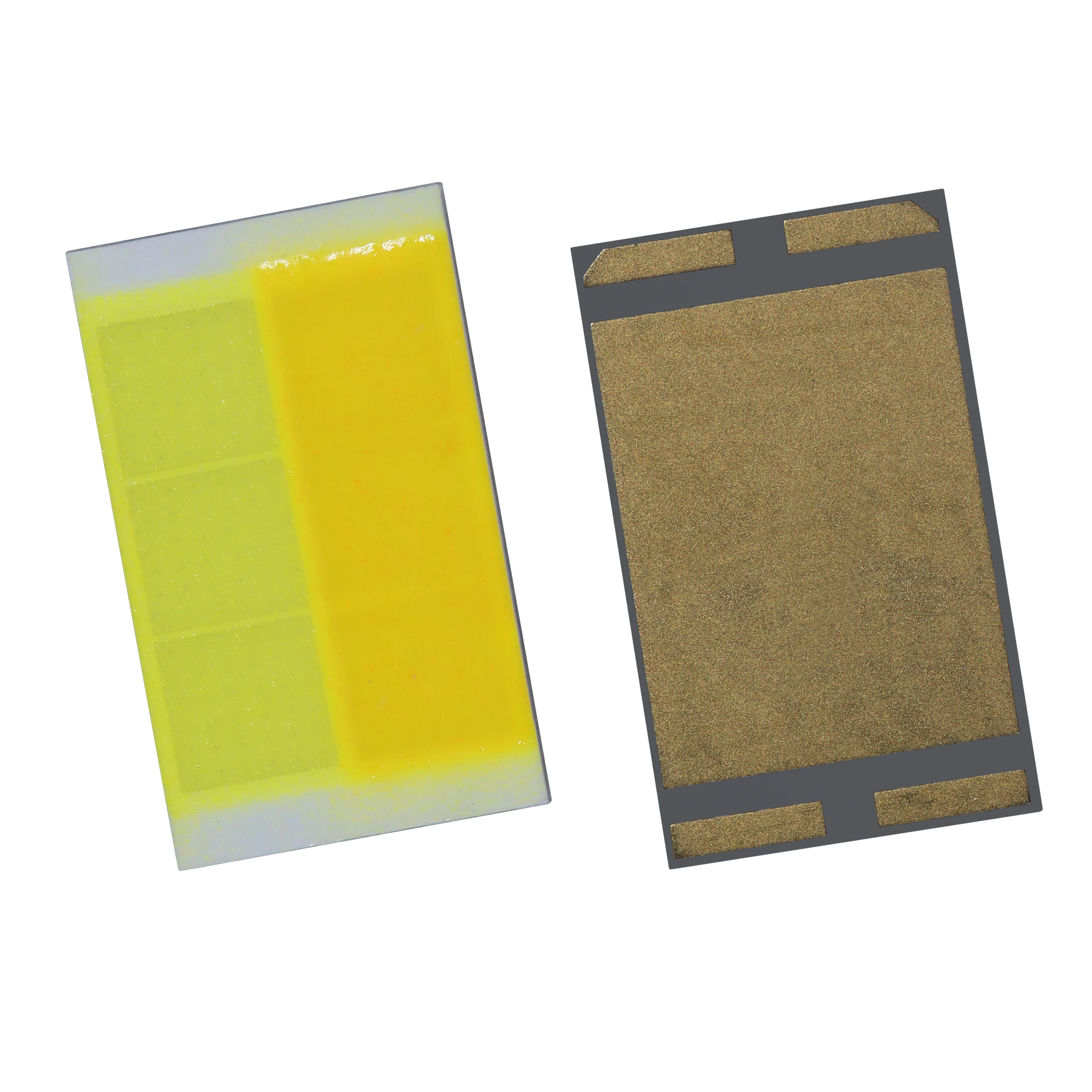 RZXLEDHigh Power 7545 Dual Color Amber White Warm White +Nature White 60W Bi Color csp smd led 7545 chip