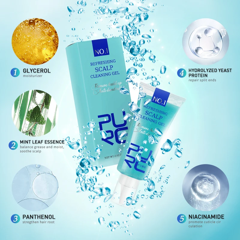 New Arrival Hair Scalp Shampoo Scalp Treatment Cleaning Gel