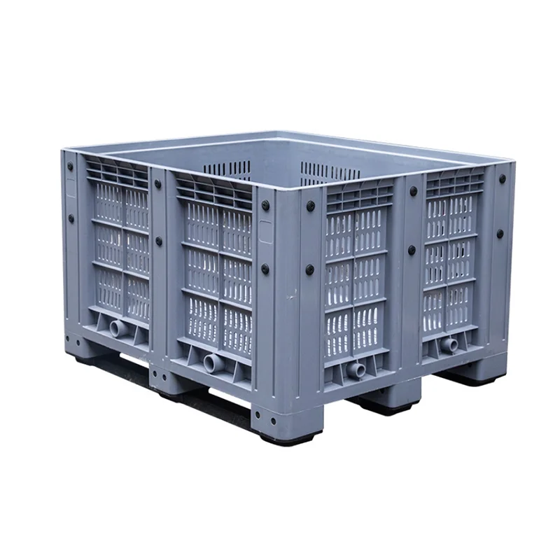 Factory Wholesale Supermarket  Pp Vegetable Plastic Crates/Basket For Agriculture Fruits Vegetable