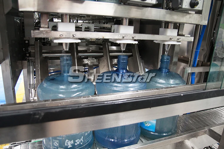450 barrels per hour 5 gallon mineral water filling machine