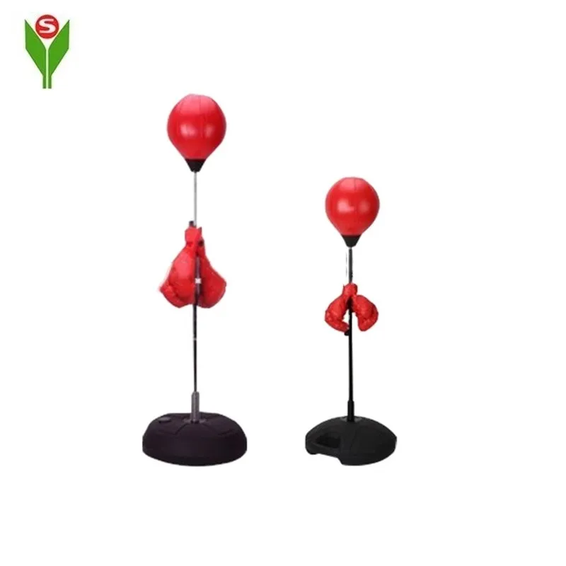 Plastic Outdoor  Removable Height Adjustable Boxing Set for Kids