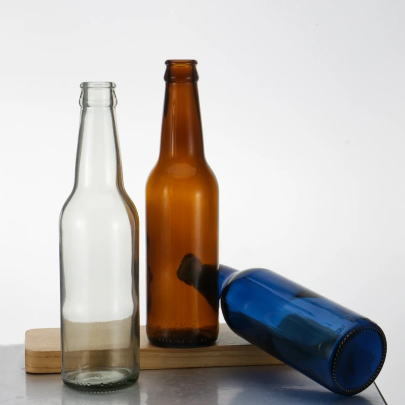 Pulque Soda Water Juice 8Oz 11Oz 16Oz Vintage Amber Beer Bottle Bierflasche Botella De Cerveza With High Quality