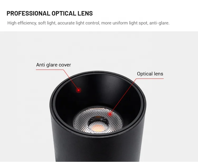 High Lumen LED Pendant Light minimalist COB 3w 7w ceiling led pendant light