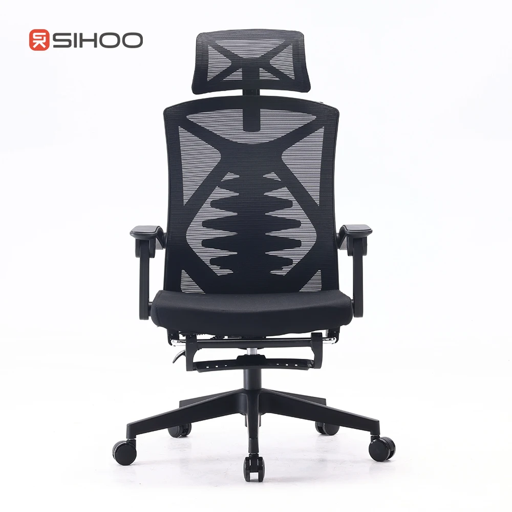 Эргономичные офисные кресла с полной спинкой M92 регулируемые по высоте поворотные для руководителей