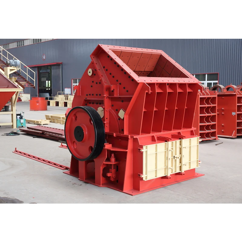 YIHAN widely used tungsten carbide limestone stone breaking line powder small riverstone equipment hammer crusher