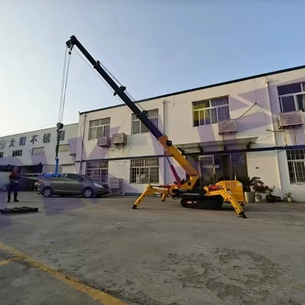 Best selling PLK Crawler Tracked Spider Crane 360 degree 3 Ton 5 Ton Spider Crane hydraulic Spider crane For Construction
