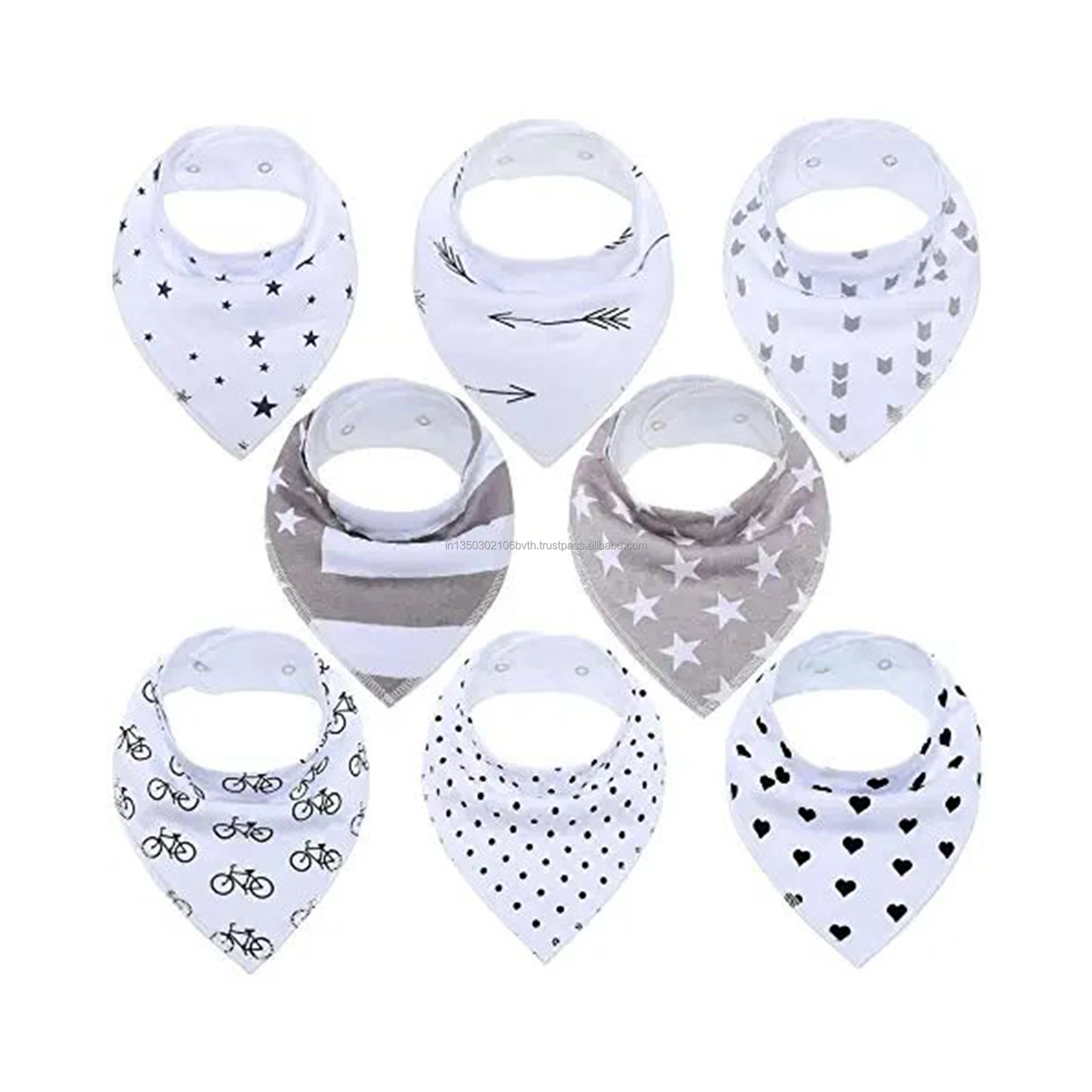 Famous supplier or cotton baby bib for sale custom print possible