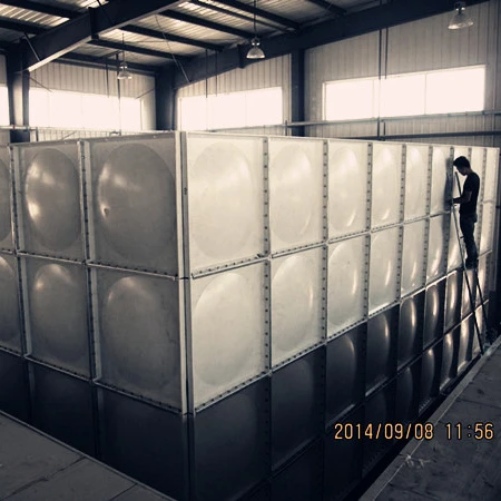 FRP 10m3 резервуар для хранения питьевой Подземной Воды