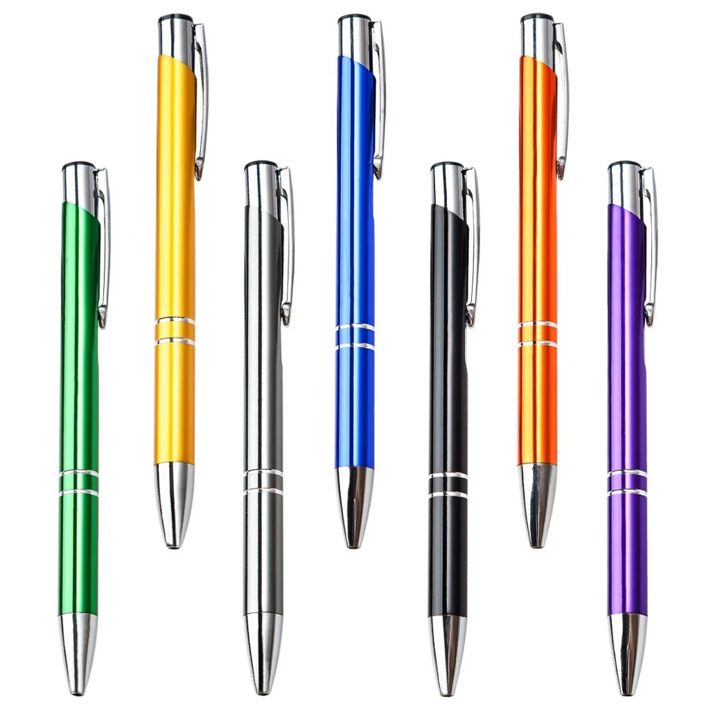 Luxury Promotional Pen Custom Logo Ball Pen Advertising Metal Ballpoint Pen with Custom Logo