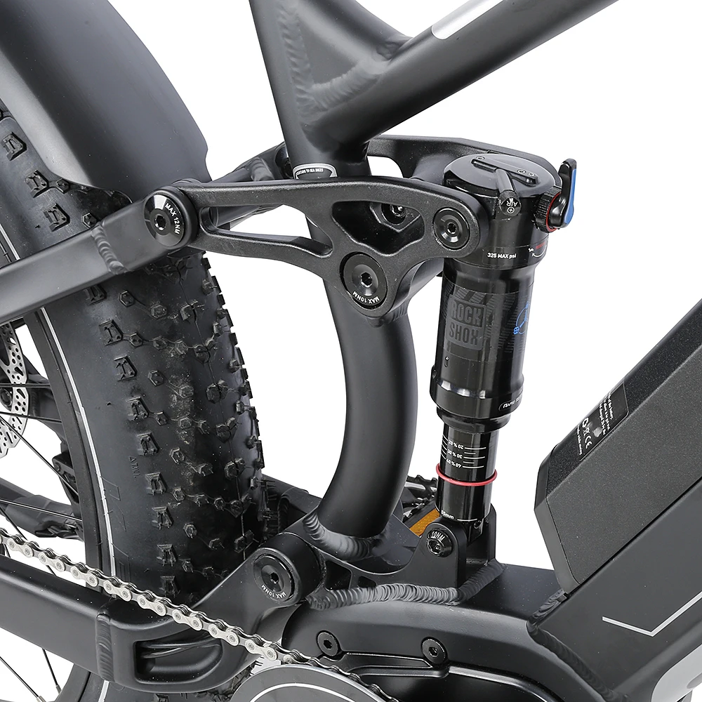  Bafang M620 48 в 1000 Вт Средний приводной двигатель полная Подвеска Толстая шина внедорожные горные электрические велосипеды для взрослых