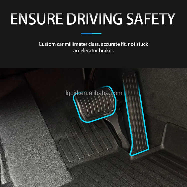 TPE  Car Foot Pad For 3D Car Mat Rear Cargo   For GWM tank300 tank400 tank500 tank700 Auto Accessories 2021-2025