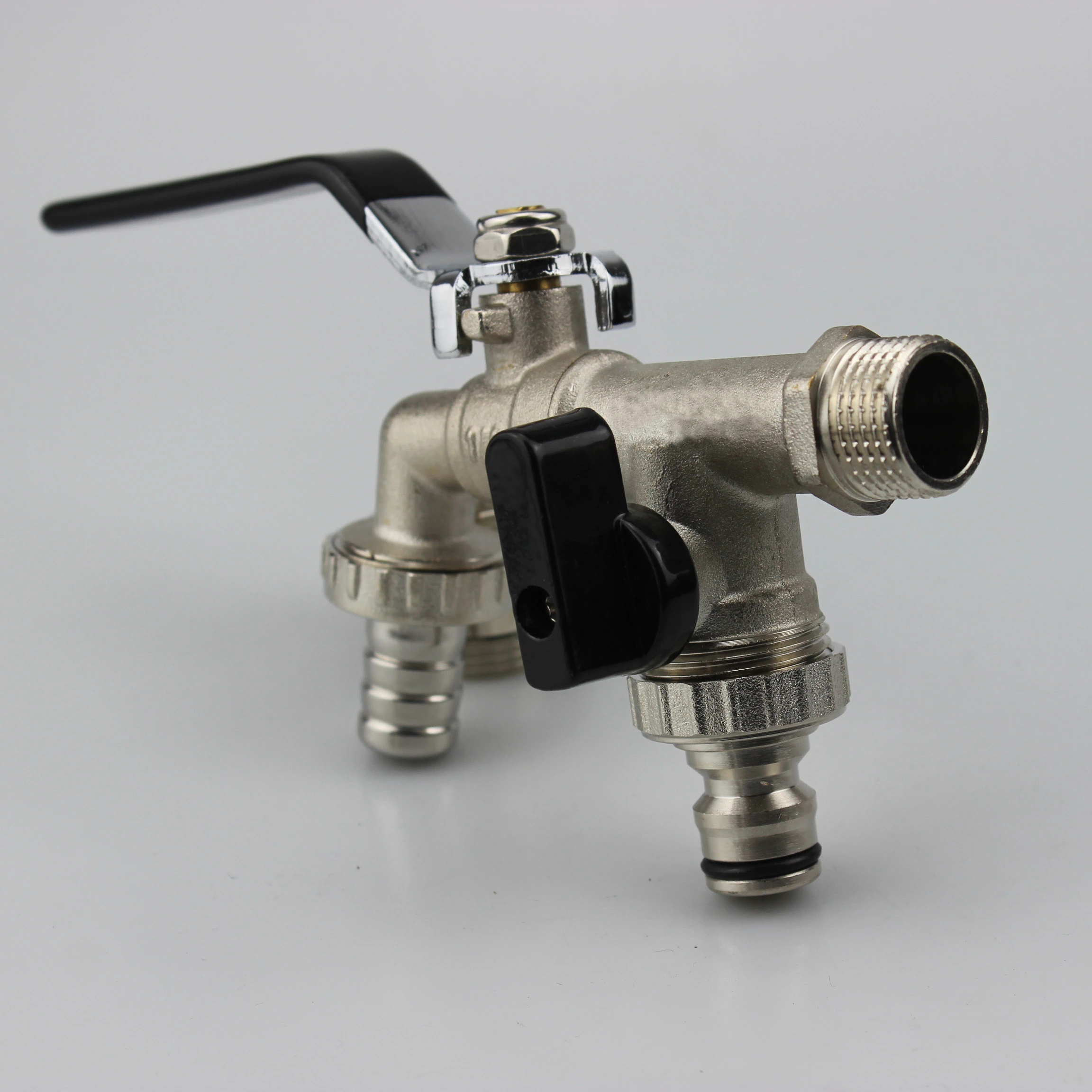 Good Price Factory Three-way washing machine water tap hose bibcock