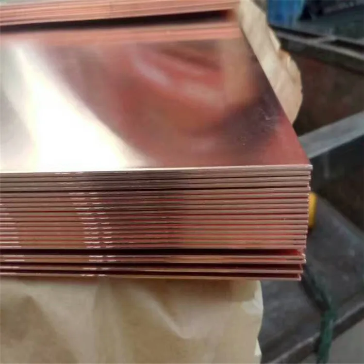 20Kgf / Mm 2 Ultimate Strength and Plate Shape 20mm thickness copper sheet